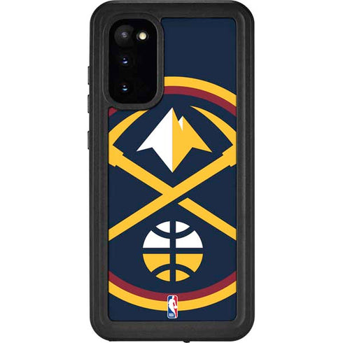 NBA Denver Nuggets Large Logo Galaxy S20 Waterproof Case