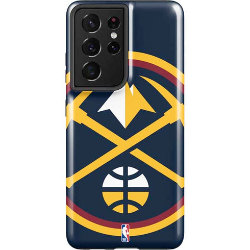 NBA Denver Nuggets Large Logo Galaxy S21 Ultra 5G Pro Case