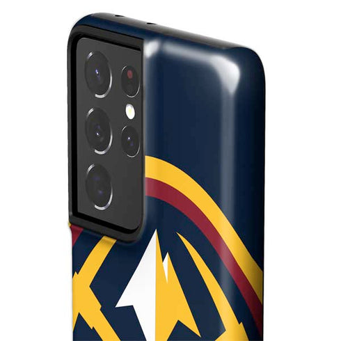 NBA Denver Nuggets Large Logo Galaxy S21 Ultra 5G Pro Case