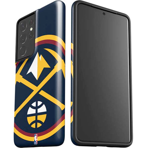 NBA Denver Nuggets Large Logo Galaxy S21 Ultra 5G Pro Case