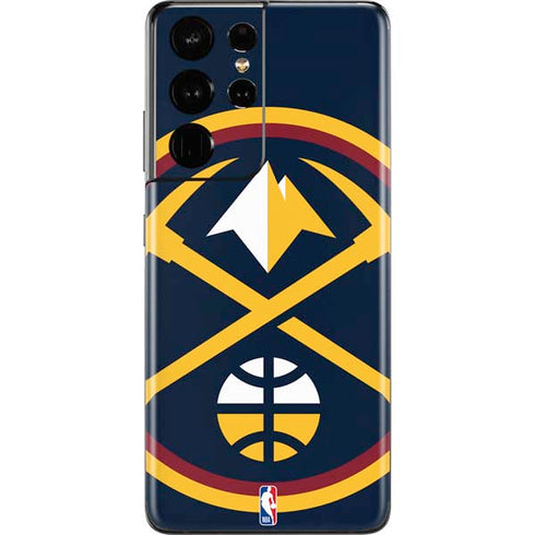 NBA Denver Nuggets Large Logo Galaxy S21 Ultra 5G Skin