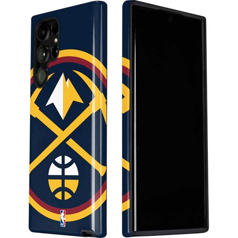 NBA Denver Nuggets Large Logo Galaxy S22 Ultra Pro Case
