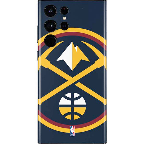 NBA Denver Nuggets Large Logo Galaxy S22 Ultra Skin