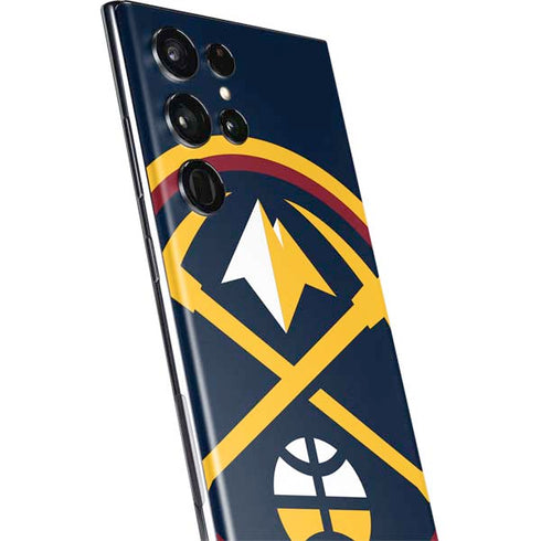 NBA Denver Nuggets Large Logo Galaxy S22 Ultra Skin