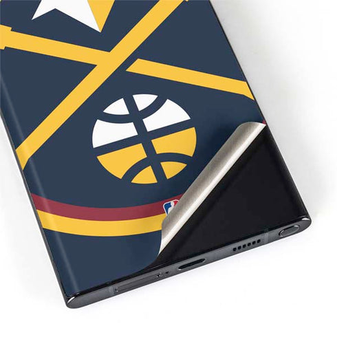 NBA Denver Nuggets Large Logo Galaxy S22 Ultra Skin