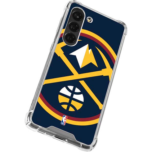 NBA Denver Nuggets Large Logo Galaxy S23 Clear Case