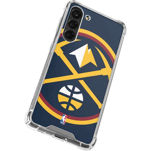 NBA Denver Nuggets Large Logo Galaxy S23 Plus Clear Case