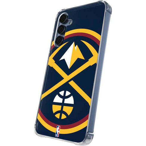 NBA Denver Nuggets Large Logo Galaxy S24 Clear Case
