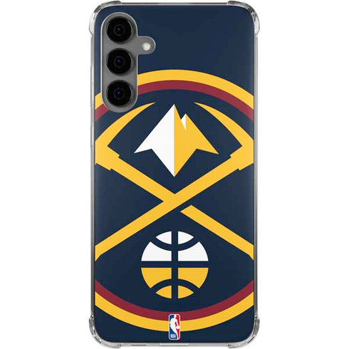 NBA Denver Nuggets Large Logo Galaxy S24 Plus Clear Case