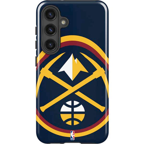 NBA Denver Nuggets Large Logo Galaxy S24 Plus Impact Case