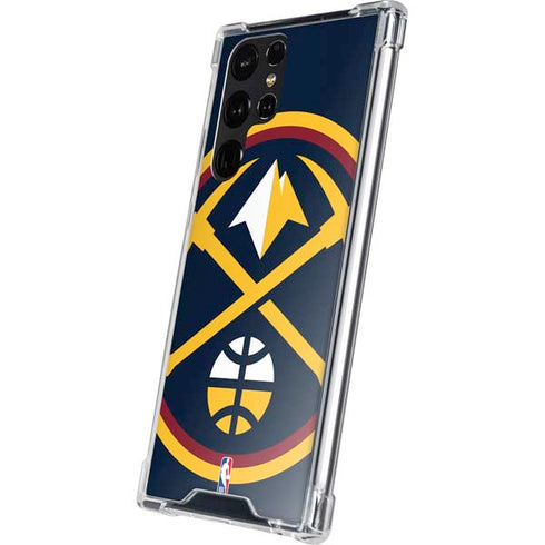 NBA Denver Nuggets Large Logo Galaxy S24 Ultra Clear Case