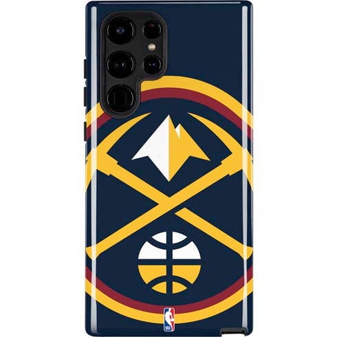 NBA Denver Nuggets Large Logo Galaxy S24 Ultra Impact Case