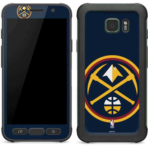 NBA Denver Nuggets Large Logo Galaxy S7 Active Skin