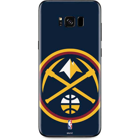 NBA Denver Nuggets Large Logo Galaxy S8 Plus Skin