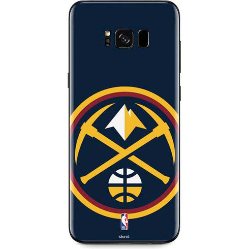 NBA Denver Nuggets Large Logo Galaxy S8 Skin