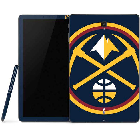 NBA Denver Nuggets Large Logo Samsung Galaxy Tab Skin