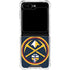 NBA Denver Nuggets Large Logo Galaxy Z Flip5 5G Clear Case