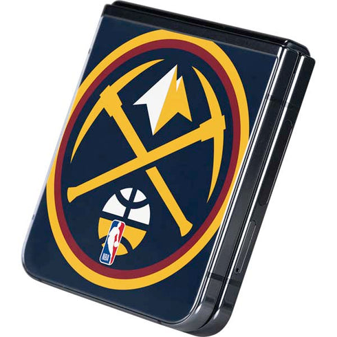 NBA Denver Nuggets Large Logo Galaxy Z Flip5 5G Skin