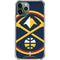NBA Denver Nuggets Large Logo iPhone 11 Pro Max Clear Case