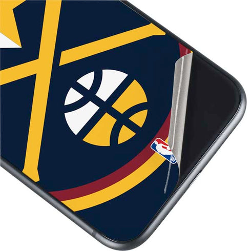 NBA Denver Nuggets Large Logo iPhone 11 Skin
