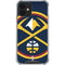NBA Denver Nuggets Large Logo iPhone 12 Clear Case