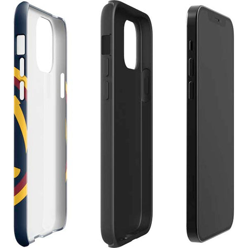 NBA Denver Nuggets Large Logo iPhone 12 Impact Case