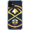 NBA Denver Nuggets Large Logo iPhone 12 Mini Clear Case