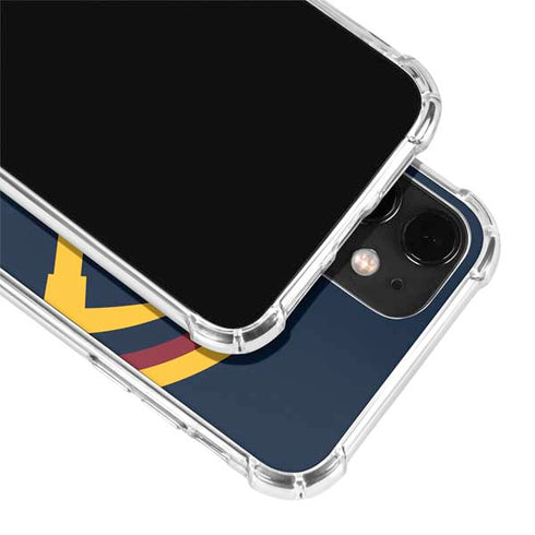 NBA Denver Nuggets Large Logo iPhone 12 Mini Clear Case