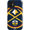 NBA Denver Nuggets Large Logo iPhone 12 Mini Impact Case
