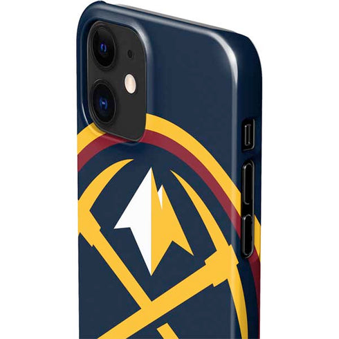NBA Denver Nuggets Large Logo iPhone 12 Mini Lite Case