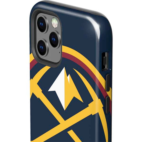 NBA Denver Nuggets Large Logo iPhone 12 Pro Impact Case