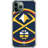 NBA Denver Nuggets Large Logo iPhone 12 Pro Max Clear Case