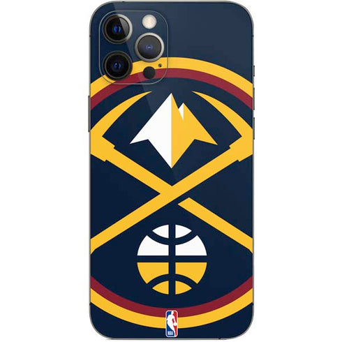NBA Denver Nuggets Large Logo iPhone 12 Pro Max Skin