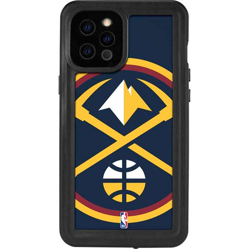 NBA Denver Nuggets Large Logo iPhone 12 Pro Max Waterproof Case