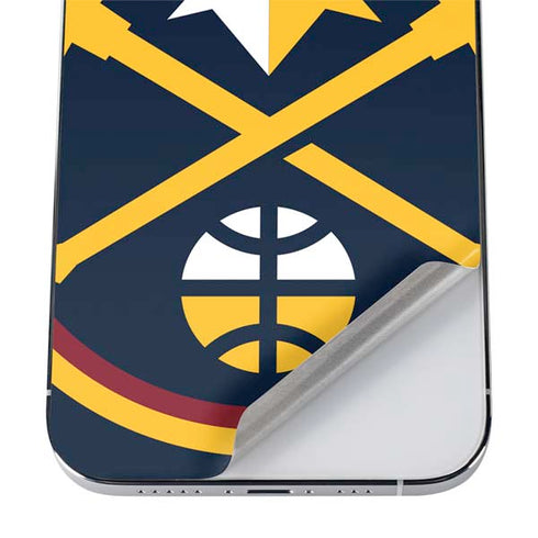 NBA Denver Nuggets Large Logo iPhone 12 Pro Skin