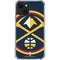 NBA Denver Nuggets Large Logo iPhone 13 Mini Clear Case