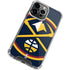 NBA Denver Nuggets Large Logo iPhone 13 Pro Max Clear Case