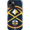 NBA Denver Nuggets Large Logo iPhone 14 Plus Impact Case
