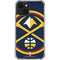NBA Denver Nuggets Large Logo iPhone 14 Plus Clear Case
