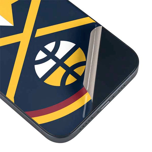 NBA Denver Nuggets Large Logo iPhone 15 Plus Skin