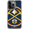 NBA Denver Nuggets Large Logo iPhone 15 Pro Clear Case