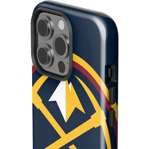 NBA Denver Nuggets Large Logo iPhone 14 Pro Impact Case