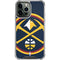 NBA Denver Nuggets Large Logo iPhone 14 Pro Max Clear Case