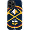 NBA Denver Nuggets Large Logo iPhone 15 Pro Max Impact Case