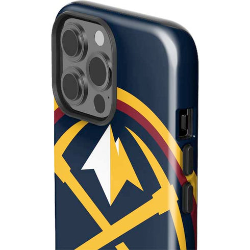 NBA Denver Nuggets Large Logo iPhone 15 Pro Max Impact Case