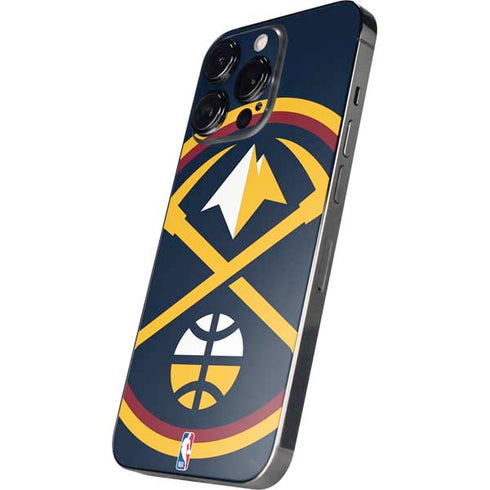 NBA Denver Nuggets Large Logo iPhone 14 Pro Max Skin