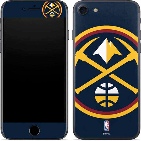NBA Denver Nuggets Large Logo iPhone 7 Skin