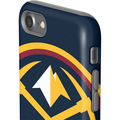 NBA Denver Nuggets Large Logo iPhone SE (2nd & 3rd Gen) Pro Case