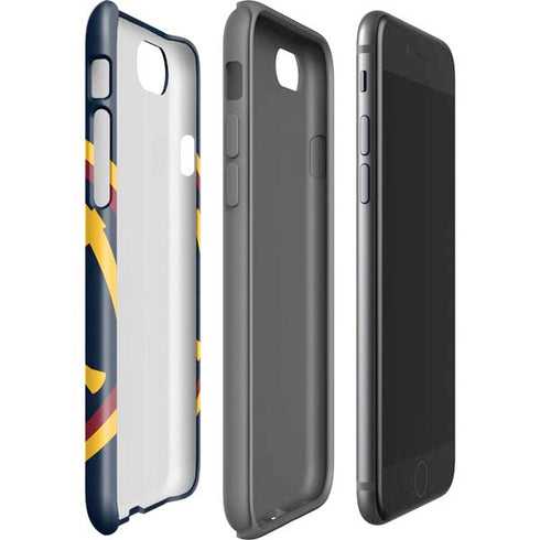 NBA Denver Nuggets Large Logo iPhone SE (2nd & 3rd Gen) Pro Case