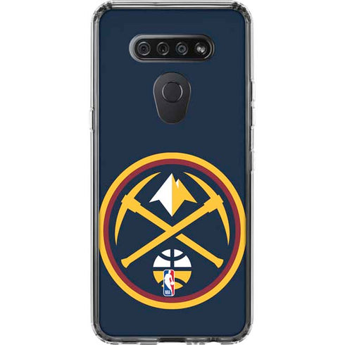 NBA Denver Nuggets Large Logo LG K51/Q51 Clear Case